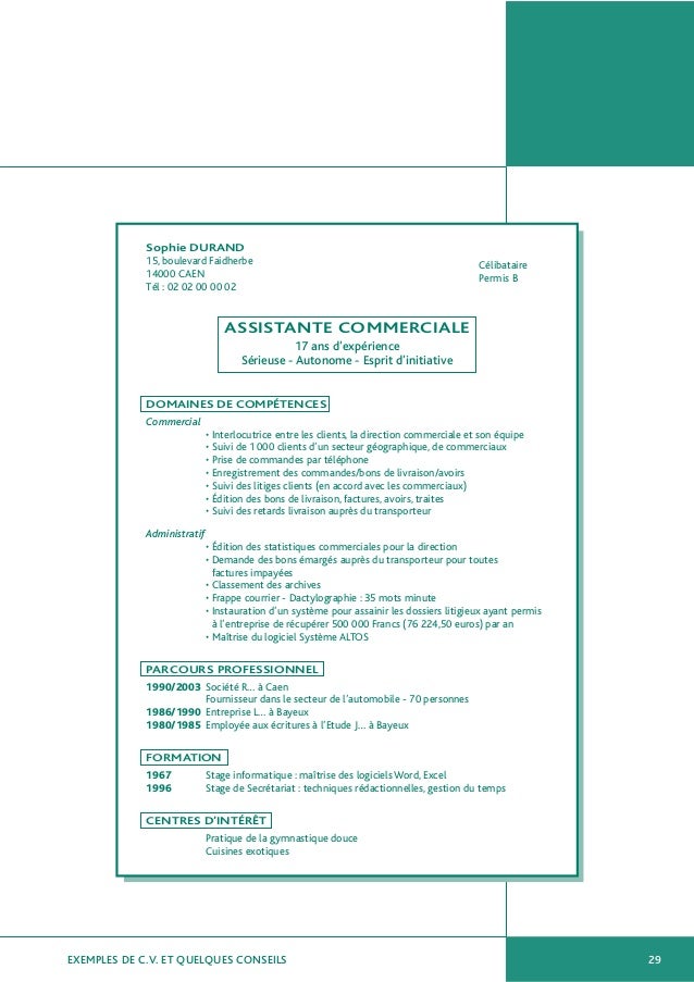 exemple de biographie professionnelle 3